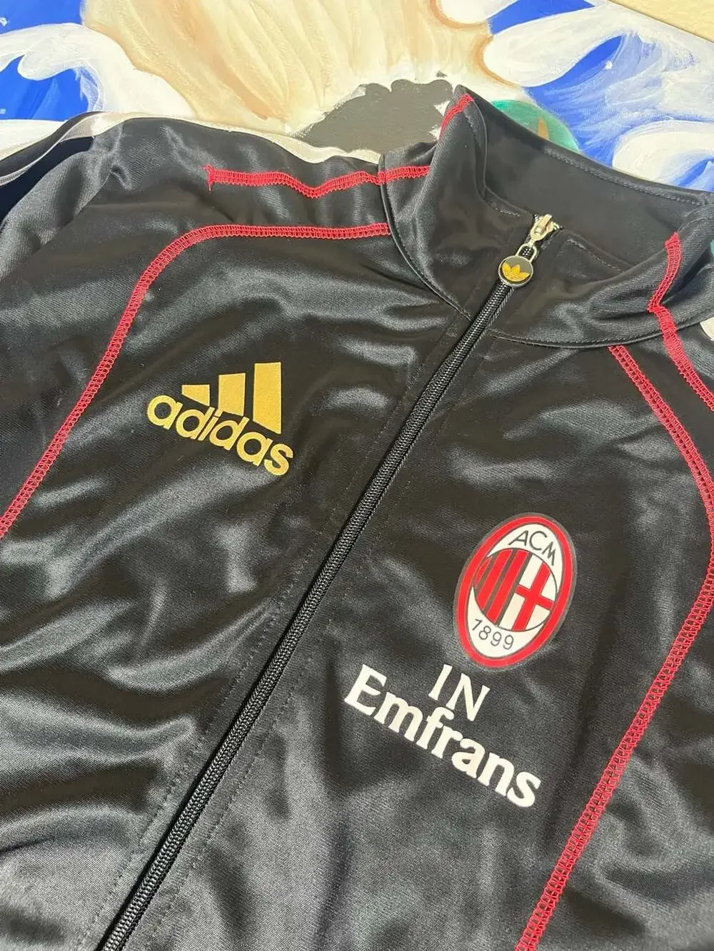 Adidas 2010-2011 AC Milan Track Jacket